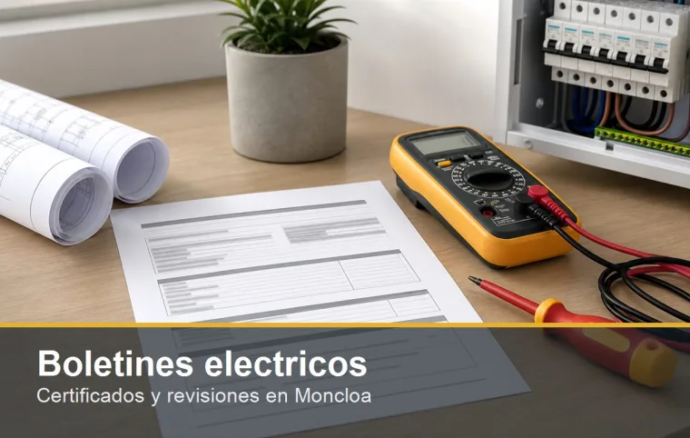 Boletines electricos en Moncloa